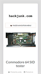 Mobile Screenshot of hackjunk.com